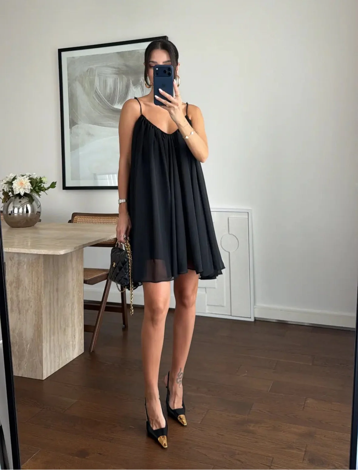 Vestido Noir Étoile